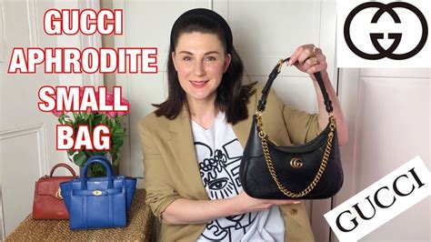 gucci aphrodite small leather shoulder bag|GUCCI Aphrodite Small Bag: Review, What Fits and Mod Shots.